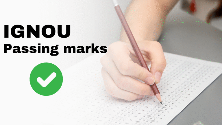 IGNOU Passing Marks