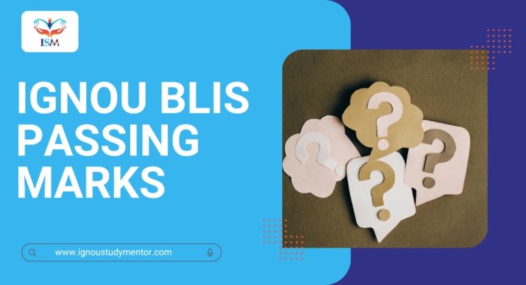 IGNOU BLIS Passing Marks 2026 (Out of 70)