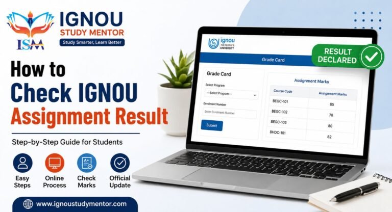How to Check IGNOU Assignment Result?